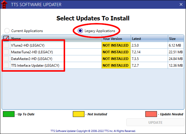 Legacy Applications