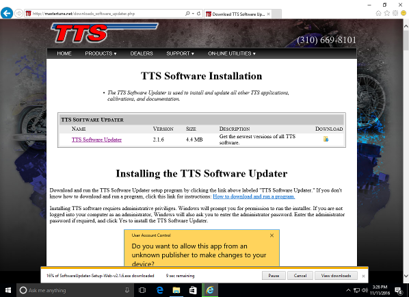 IE Download Progress